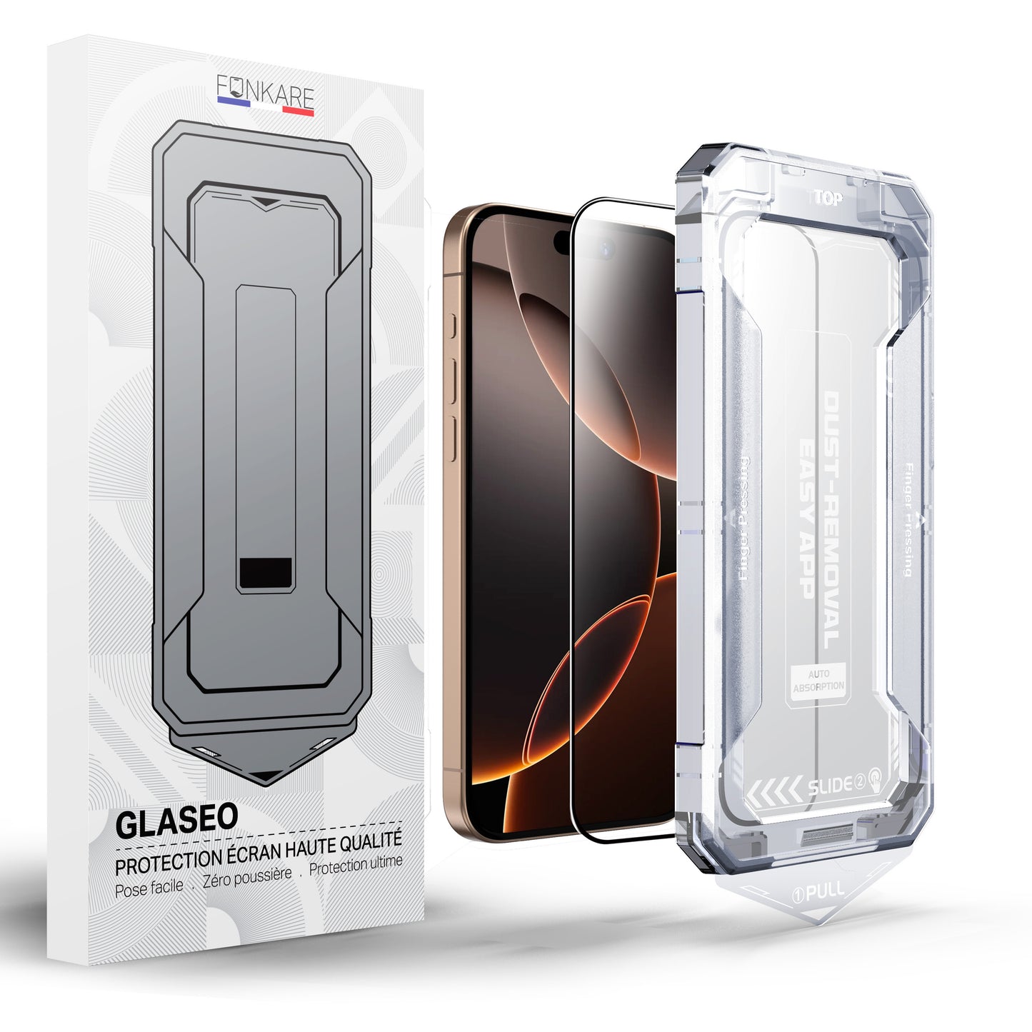 Glaseo -- Verre Trempé Premium Haute Qualité iPhone